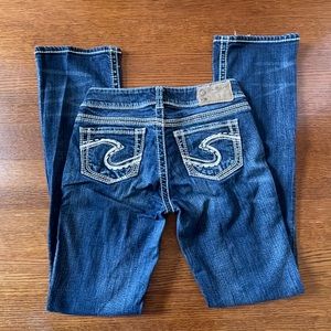 Silver Bootcut Jeans